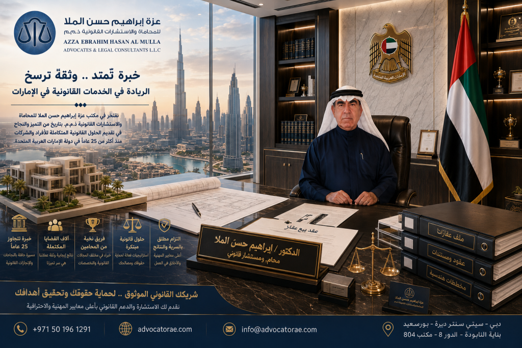 نزاعات المطور العقاري